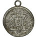 Frankreich, Medaille, 1790, FEDERATION MARTIALE - LYON, SS, Tin, Henin 130