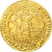 Moneda, Francia, Philippe VI, Refrappe Ange d'Or, medalla, SC, Oro
