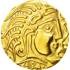 Moneda, Parisii, medalla, Refrappe Stater, SC, Oro