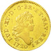 Münze, Frankreich, Louis XV, Louis d'or aux 2 L, 1720, Paris, S+, KM 461.1