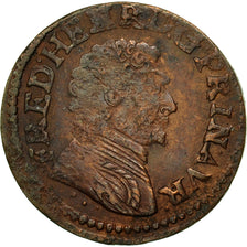 Coin, France, ORANGE, Fred-Henri de Nassau, Double Tournois, 1640, VF(30-35)