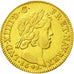 Coin, France, Louis XIV, Louis d'or à la mèche courte, 1645 Paris, KM 149.1