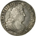 Coin, France, Louis XIV, 1/2 Écu aux palmes, 1695, Amiens, AU(50-53), KM 295.22