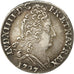 Monnaie, France, Louis XIV, 10 Sols aux insignes, 1707, Rennes, Gadoury 133