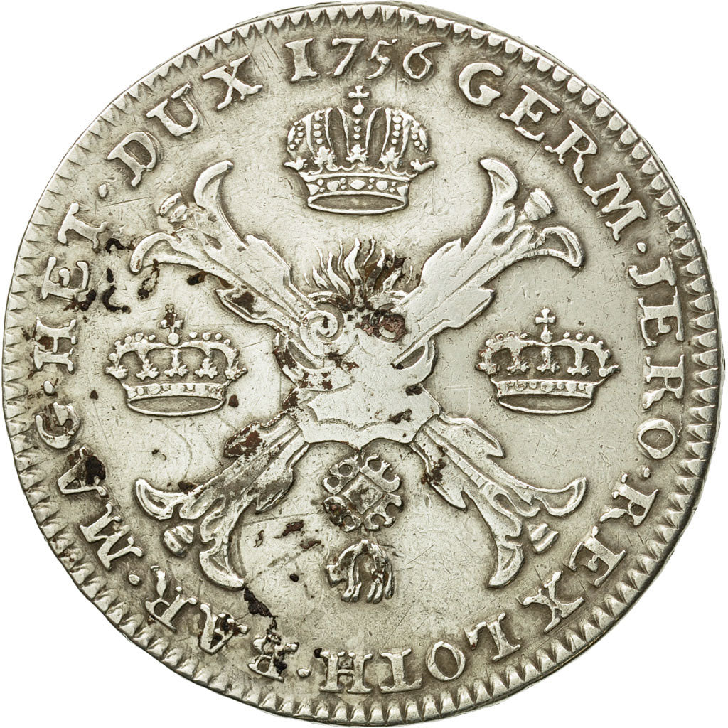 Coin, AUSTRIAN NETHERLANDS, Maria Theresa, Kronenthaler, 1756, Antwerp