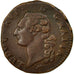 Munten, Frankrijk, Louis XVI, Sol ou sou, 1790, Montpellier, FR+, KM 578.12