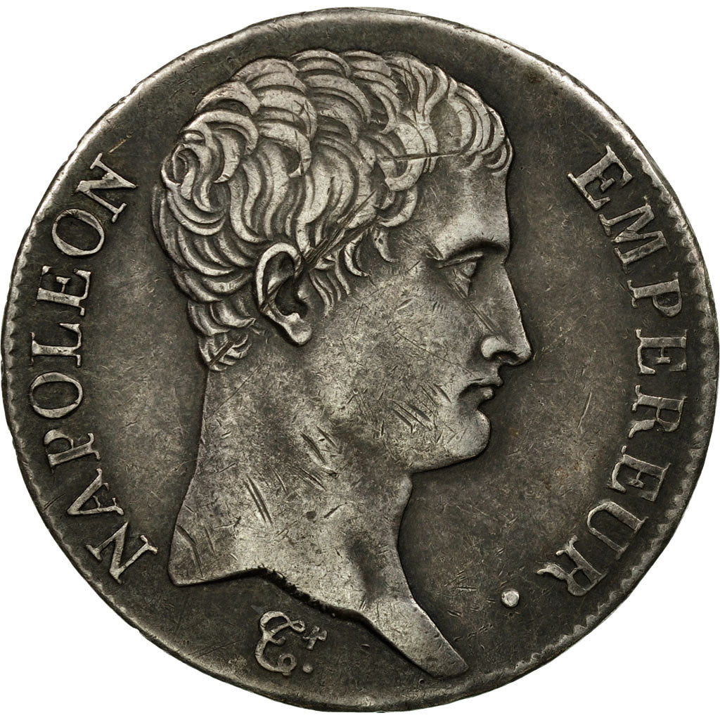 Coin, France, Napoléon I, 5 Francs, 1805, Paris, EF(40-45), Silver, KM:662.1