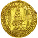 Münze, FRENCH STATES, Philippe le Bon, Lion d'or, Valenciennes, SS, Gold