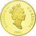 Coin, Canada, Elizabeth II, 100 Dollars, 1992, Royal Canadian Mint, KM 211