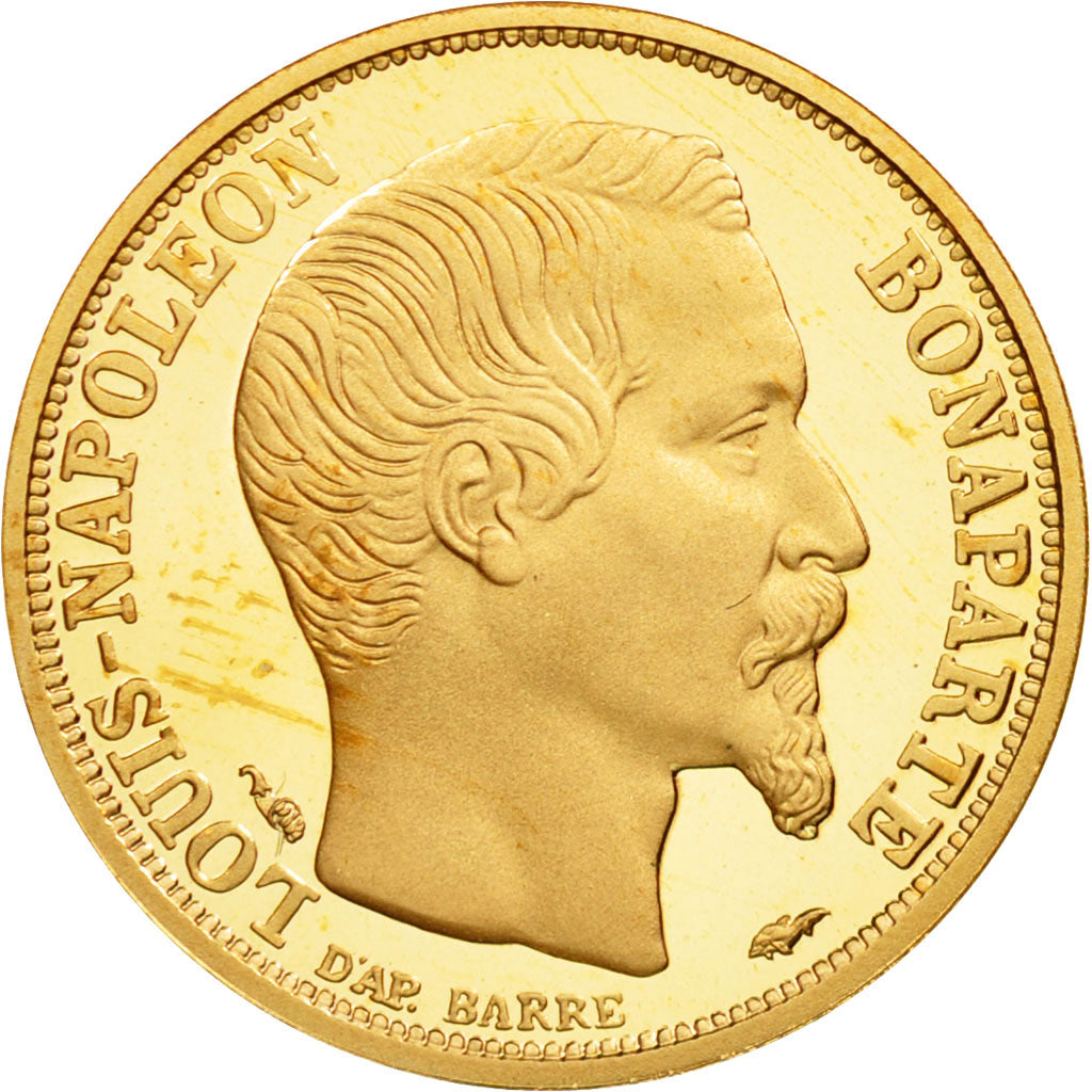 Francia, medaglia, French Fifth Republic, History, 1991, SPL, Oro