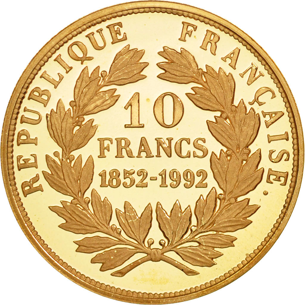 Francia, medaglia, French Fifth Republic, History, 1991, SPL, Oro