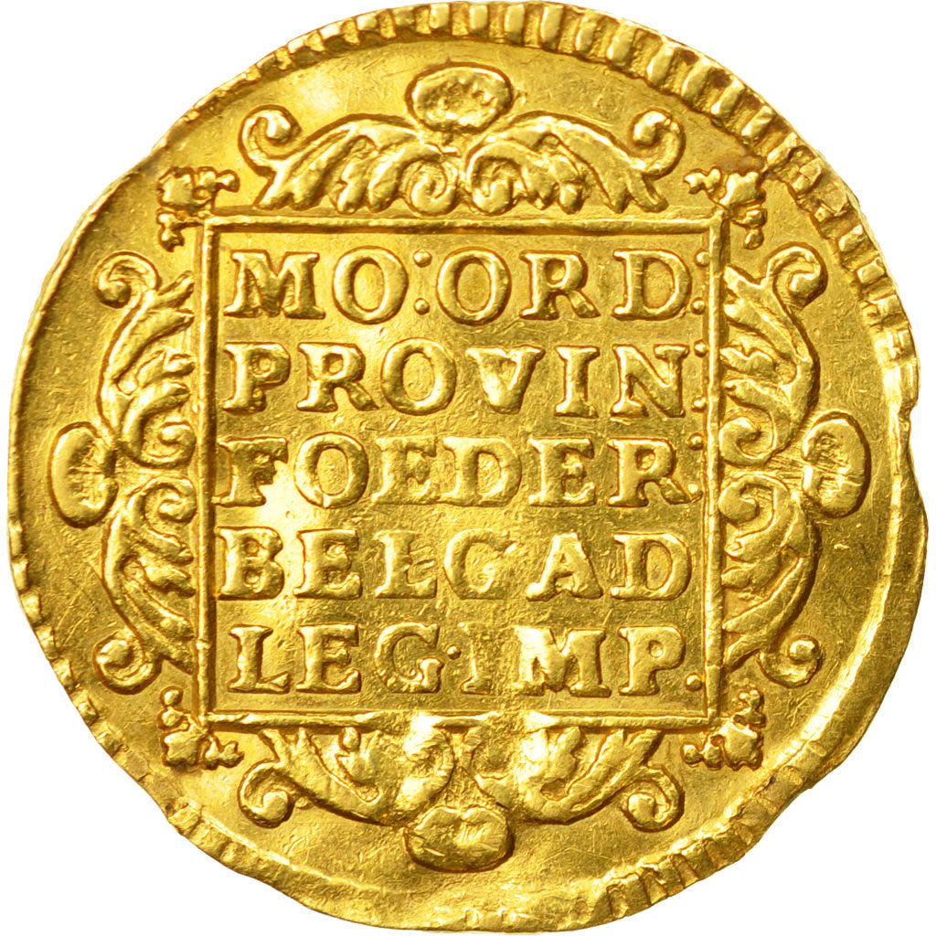 Coin, Netherlands, UTRECHT, Ducat, 1747, AU(50-53), Gold, KM:7.4