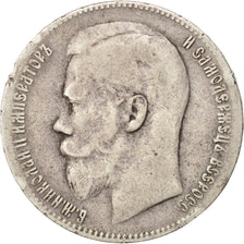Russia, Nicholas II, Rouble, 1899 **, Brussels, Silver, KM:59.1