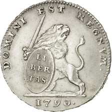 Coin, AUSTRIAN NETHERLANDS, 3 Florins, 3 Guldens, 1790, Brussels, AU(50-53)