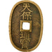 Moneta, Giappone, 100 Mon, Tempo Tsuho, (1835-1870), BB, Bronzo, KM:7