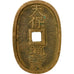 Monnaie, Japon, 100 Mon, Tempo Tsuho, (1835-1870), TTB, Bronze, KM:7