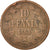 Moneta, Finlandia, Alexander II, 10 Pennia, 1865, MB, Rame, KM:5.1