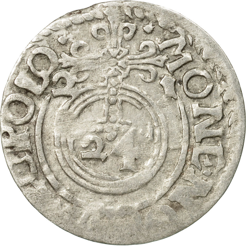 Moneta, Polonia, Sigismund III, 3 Polker, 3 Poltorak - 1 Kruzierz, 1621, BB+