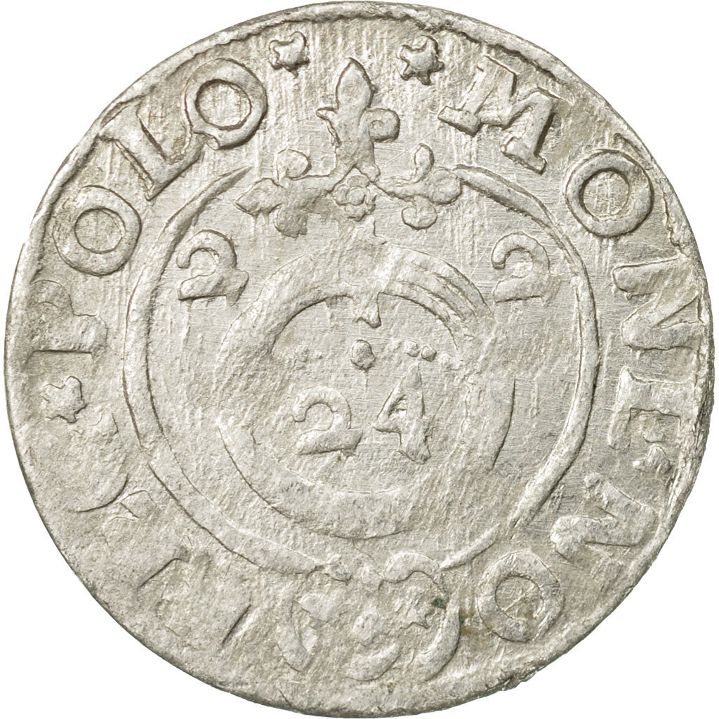 Coin, Poland, Sigismund III, 3 Polker, 3 Poltorak - 1 Kruzierz, 1622, AU(55-58)