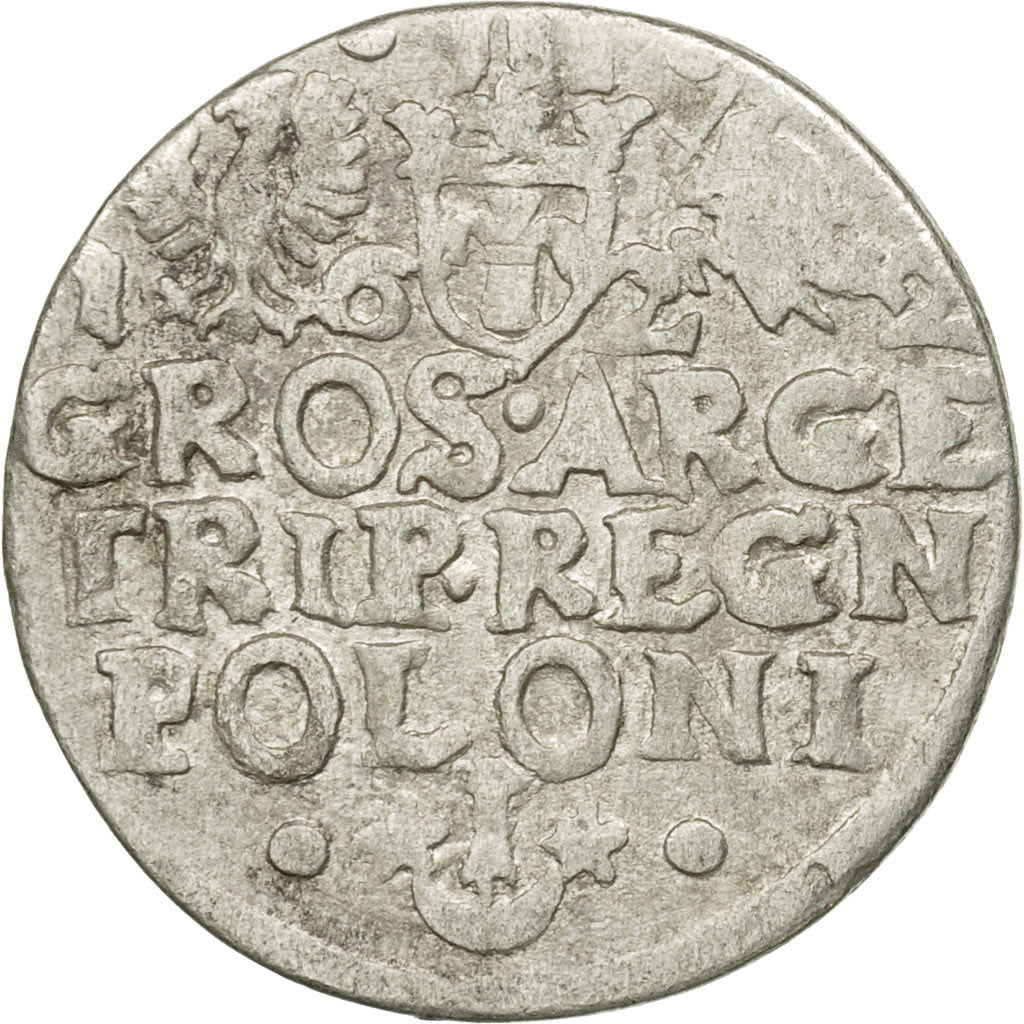 Coin, Poland, Sigismund III, 3 Groschen, 1622, VF(20-25), Silver, KM:31