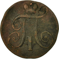 Coin, Russia, Paul I, 2 Kopeks, 1798, Ekaterinbourg, EF(40-45), Copper, KM:95.3