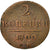 Moneta, Russia, Paul I, 2 Kopeks, 1800, Ekaterinbourg, EF(40-45), Miedź