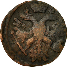 Coin, Russia, Denga, 1/2 Kopek, 1740, EF(40-45), Copper, KM:188