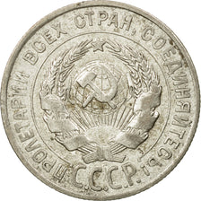 Coin, Russia, 20 Kopeks, 1928, AU(50-53), Silver, KM:88