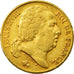 Coin, France, Louis XVIII, 20 Francs, 1818, Paris, VF(30-35), Gold, KM 712.1