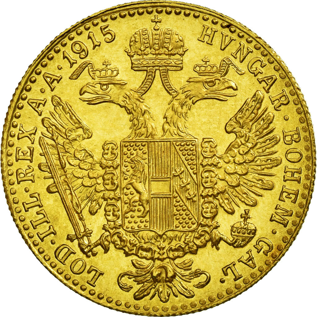 Münze, Österreich, Franz Joseph I, Ducat, 1915, Official restrike, UNZ, Gold