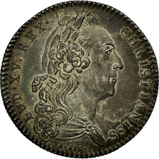 Francja, Jeton, Królewskie, Trésor Royal, Historia, 1757, Louis XV, AU(55-58)