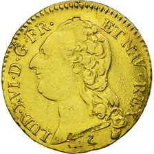 Monnaie, France, Louis XVI, Louis d'or à la tête nue, 1786, Paris, Gadoury 361