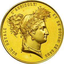 Belgium, Medal, Flora, Société Agriculture Gand, MS(63), Gold