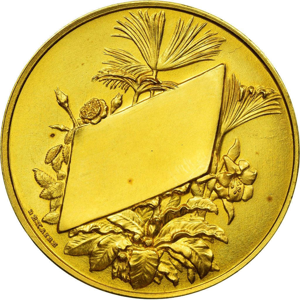 Belgium, Medal, Flora, Société Agriculture Gand, MS(63), Gold