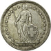 Coin, Switzerland, 2 Francs, 1944, Bern, EF(40-45), Silver, KM:21