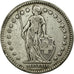 Coin, Switzerland, 2 Francs, 1913, Bern, VF(30-35), Silver, KM:21
