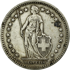 Coin, Switzerland, 2 Francs, 1936, Bern, EF(40-45), Silver, KM:21