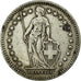 Coin, Switzerland, 2 Francs, 1936, Bern, EF(40-45), Silver, KM:21