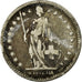 Coin, Switzerland, 2 Francs, 1878, Bern, VF(20-25), Silver, KM:21