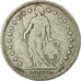 Coin, Switzerland, 2 Francs, 1879, Bern, VF(20-25), Silver, KM:21