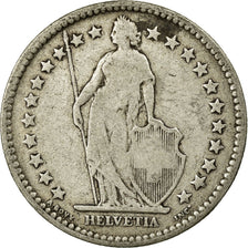 Coin, Switzerland, 2 Francs, 1879, Bern, VF(20-25), Silver, KM:21