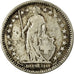 Coin, Switzerland, 2 Francs, 1886, Bern, VF(20-25), Silver, KM:21