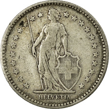 Coin, Switzerland, 2 Francs, 1894, Paris, VF(20-25), Silver, KM:21