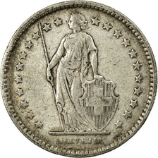 Coin, Switzerland, 2 Francs, 1907, Bern, VF(30-35), Silver, KM:21