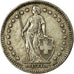 Coin, Switzerland, 2 Francs, 1931, Bern, EF(40-45), Silver, KM:21