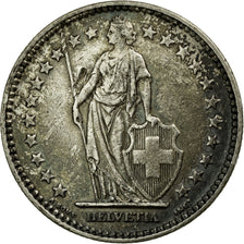 Coin, Switzerland, 2 Francs, 1940, Bern, EF(40-45), Silver, KM:21