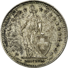 Coin, Switzerland, 2 Francs, 1944, Bern, EF(40-45), Silver, KM:21