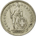 Coin, Switzerland, 2 Francs, 1946, Bern, AU(55-58), Silver, KM:21