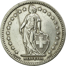 Coin, Switzerland, 2 Francs, 1947, Bern, EF(40-45), Silver, KM:21