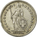 Moneta, Svizzera, 2 Francs, 1948, Bern, BB, Argento, KM:21